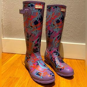 NWOT Mary Poppins Disney Branded Hunter Boots - never worn